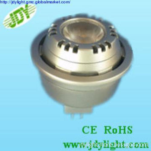 Mini D60mm 10W DC12V 30degrees LED spot light MR16